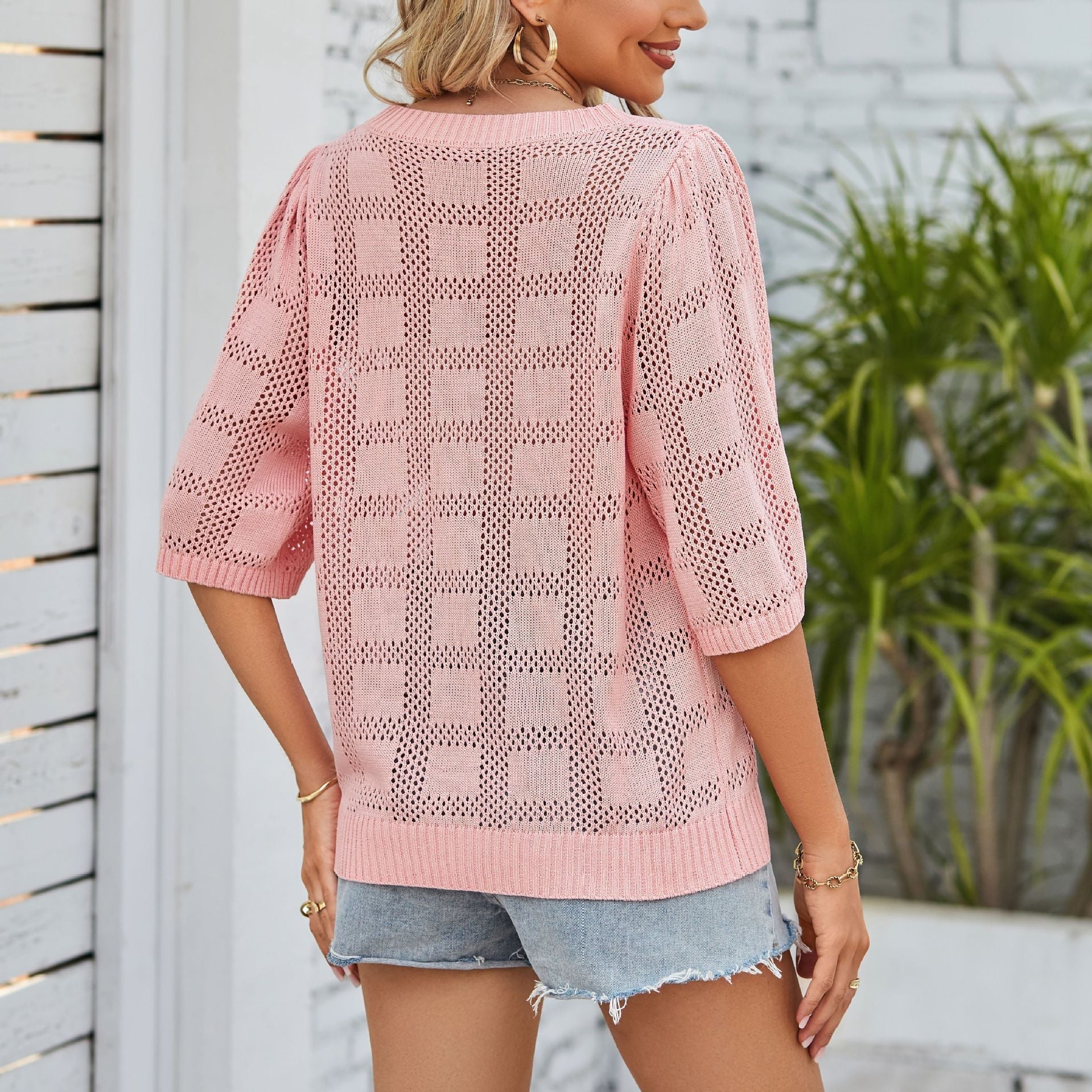 Sina | Elegant Shirt met Patroon