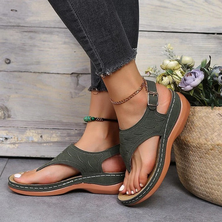 Orthopedische sandalen voor dames - verlichting van voetpijn 0