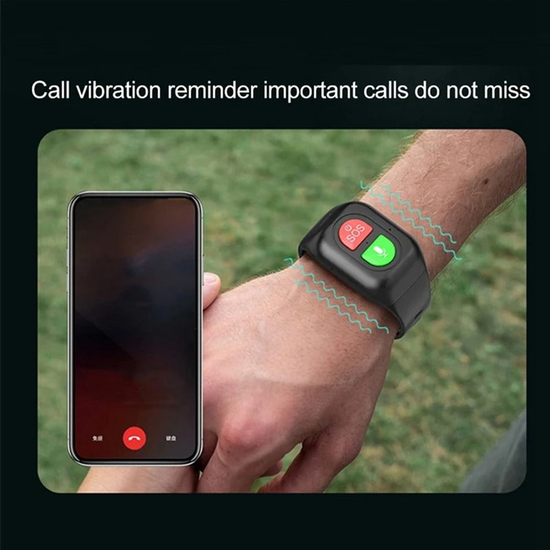 Oudere GPS-smartwatch – 4G SOS-tracker, gezondheidsmonitoring en noodwaarschuwingen 6