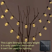 LumiGlow | Zonne-energie Stringverlichting voor Buiten Decoratie