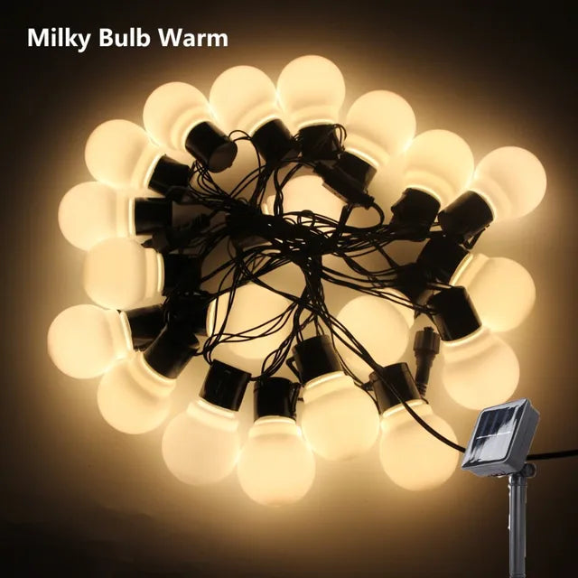 LumiGlow | Zonne-energie Stringverlichting voor Buiten Decoratie