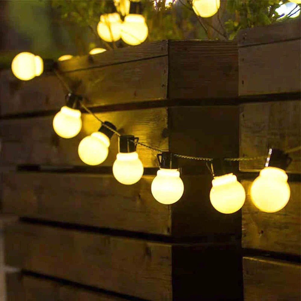 LumiGlow | Zonne-energie Stringverlichting voor Buiten Decoratie