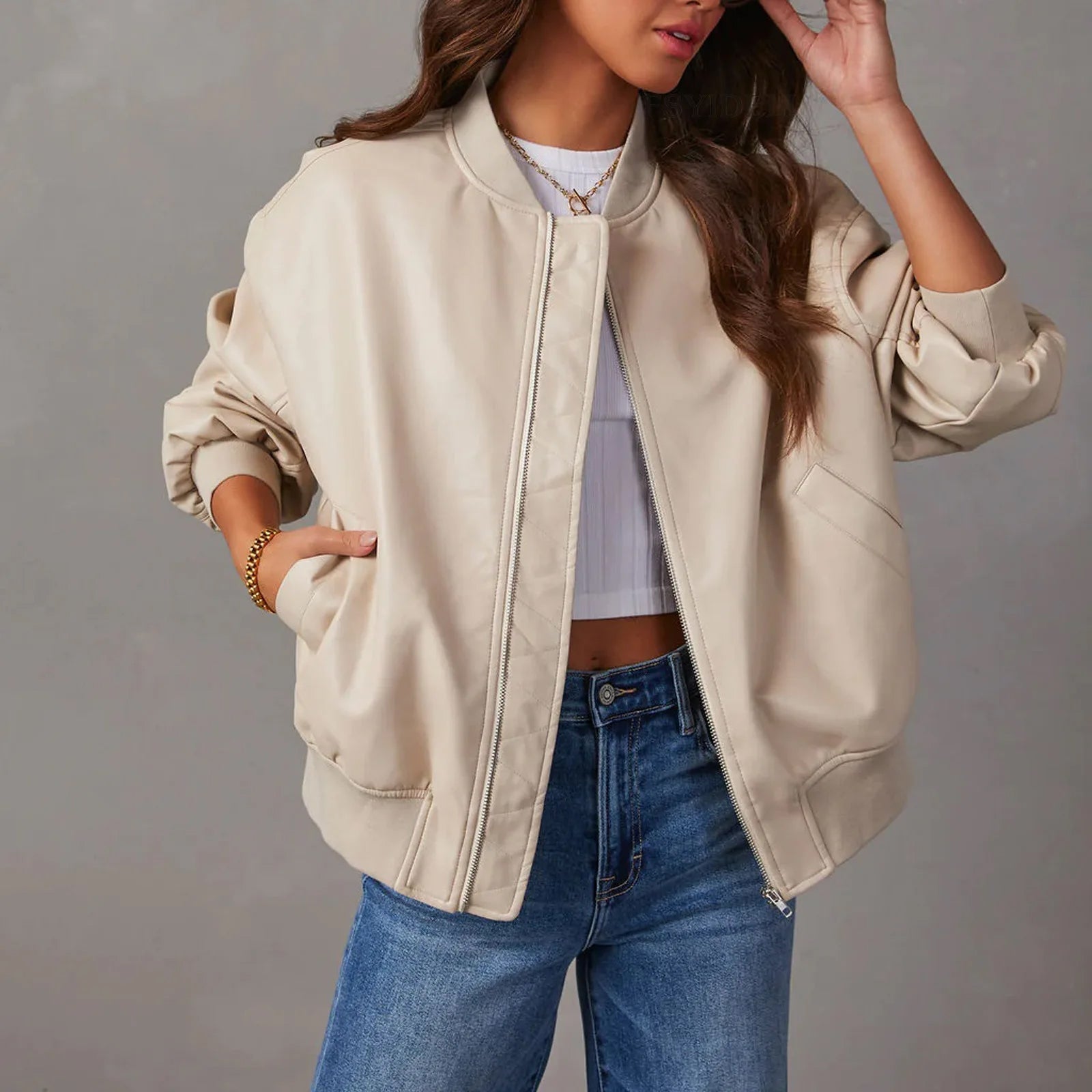 Oversized bomberjack voor dames | Casual 1