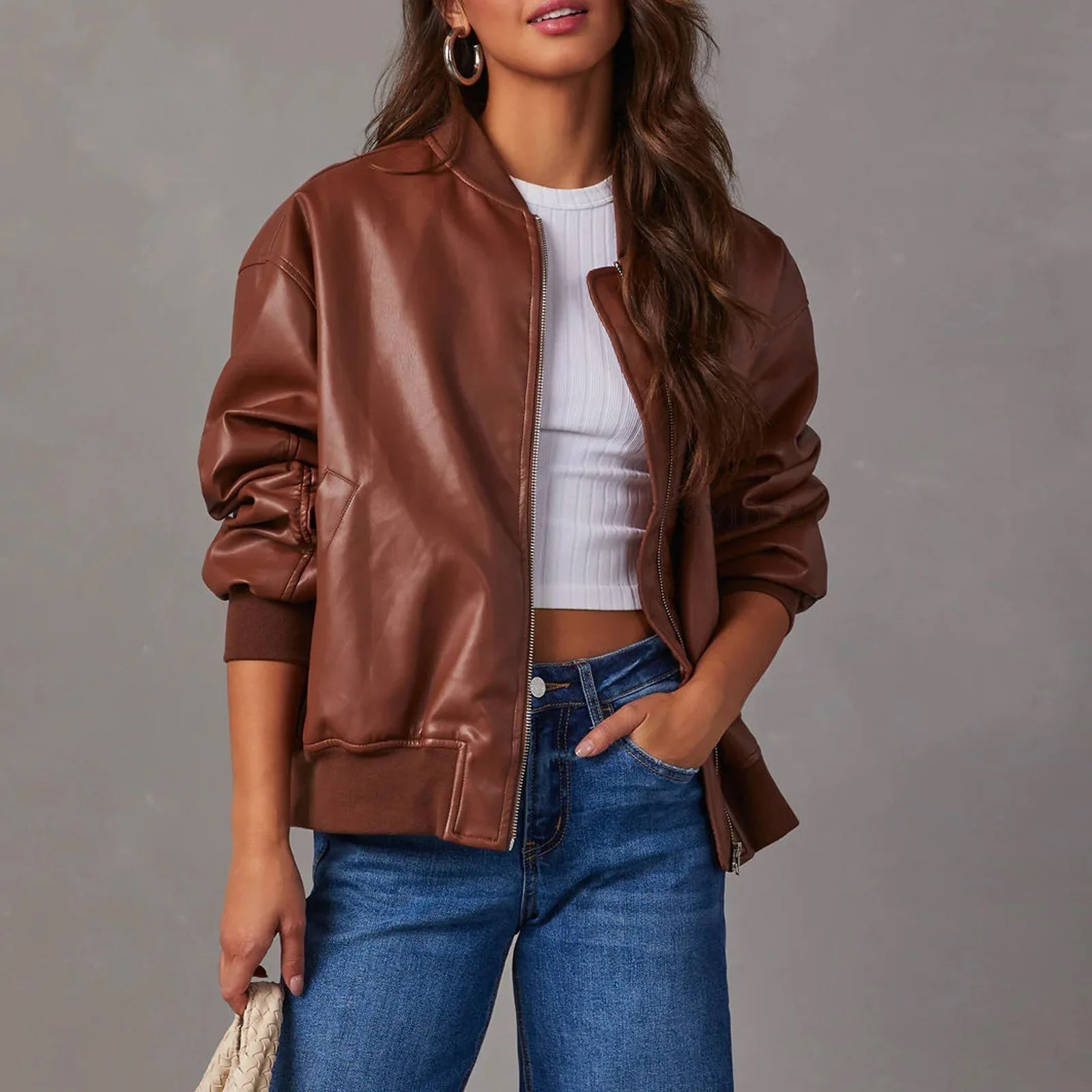 Oversized bomberjack voor dames | Casual 4