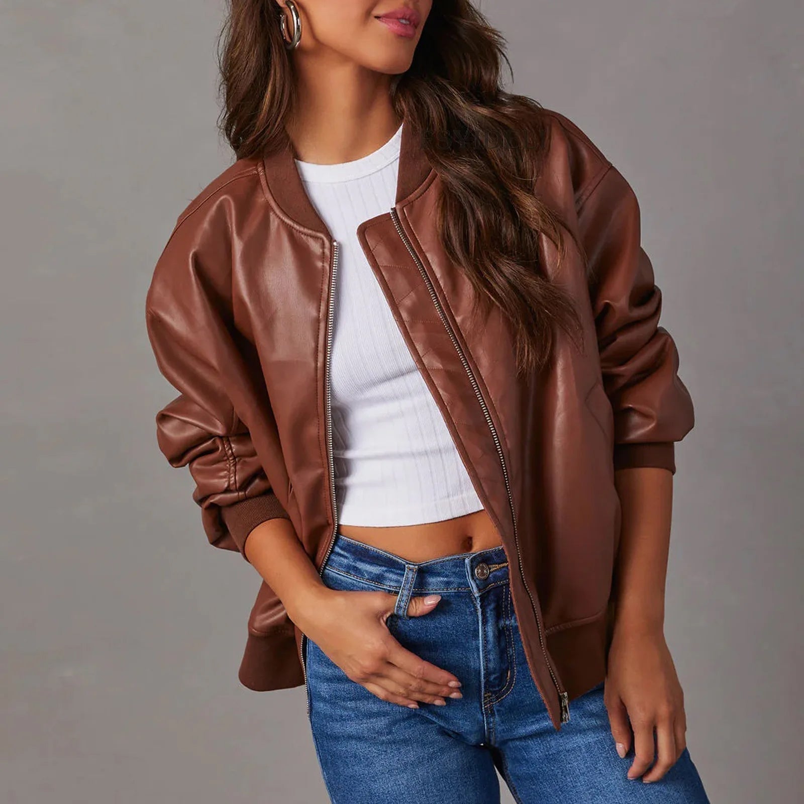 Oversized bomberjack voor dames | Casual 5