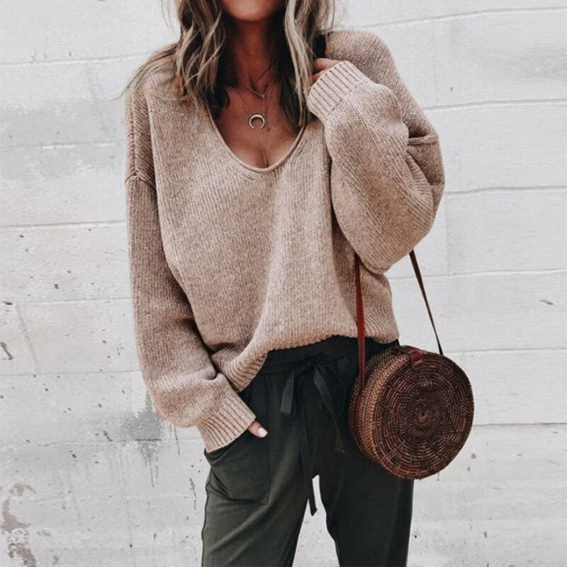 Oversized casual trui voor dames | Warm 5