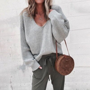 Oversized casual trui voor dames | Warm 6
