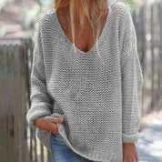 Oversized gebreide trui voor dames | Warm 0
