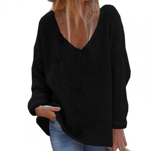 Oversized gebreide trui voor dames | Warm 4