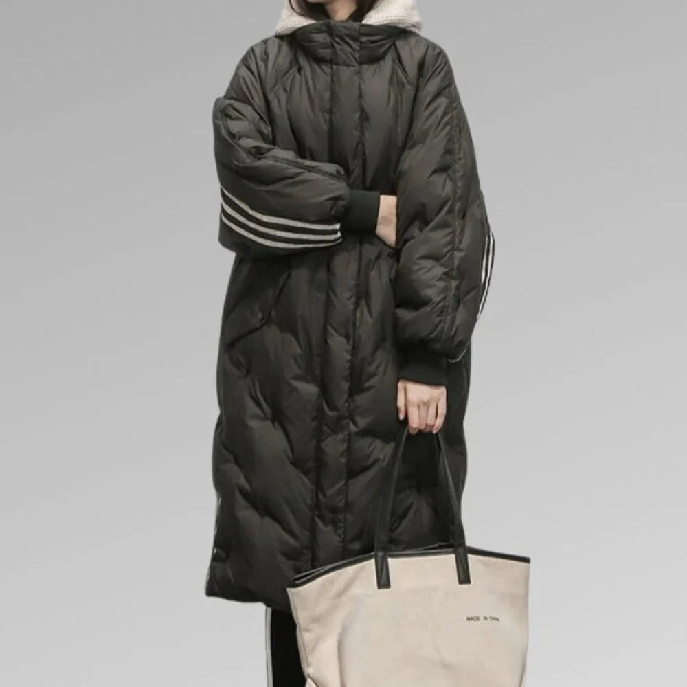 Oversized gewatteerde winterjas voor dames | Comfortabel 0