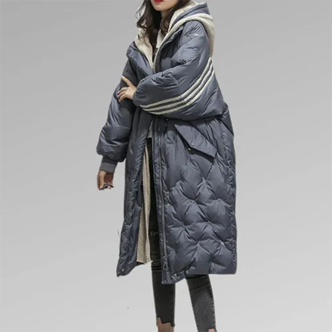 Oversized gewatteerde winterjas voor dames | Comfortabel 1