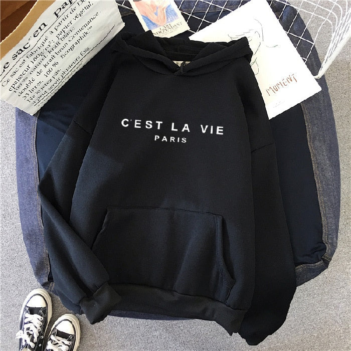 Oversized hoodie met print voor dames | Kangoeroezak 3