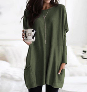 Oversized trui met lange mouwen voor dames | Warm 2