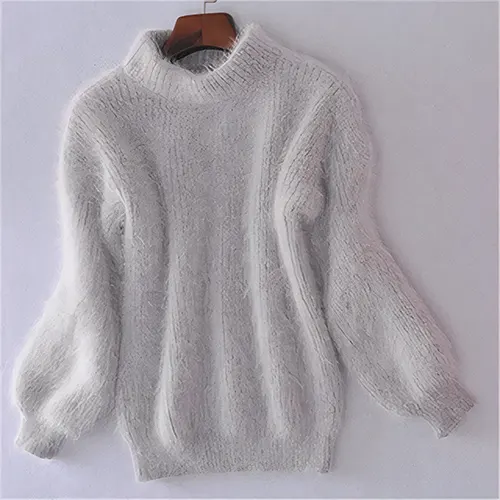 Oversized warme wintertrui voor dames | Lange mouwen 2