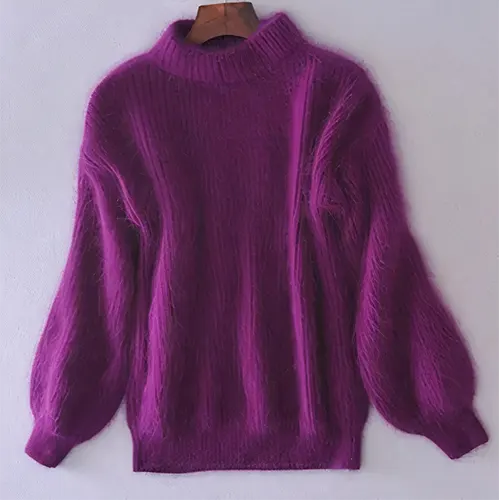 Oversized warme wintertrui voor dames | Lange mouwen 3