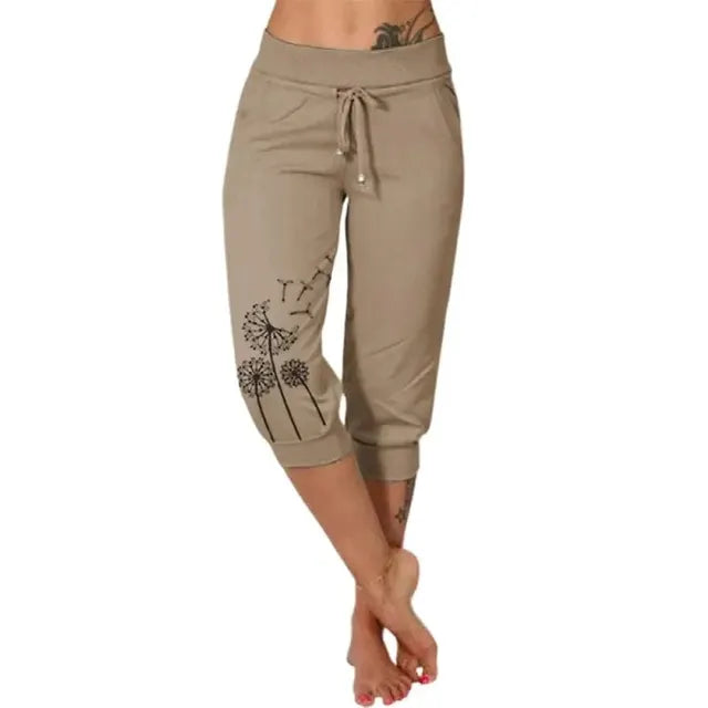 Elisa | Comfortabele Zomer broek Drie-Kwarts lang