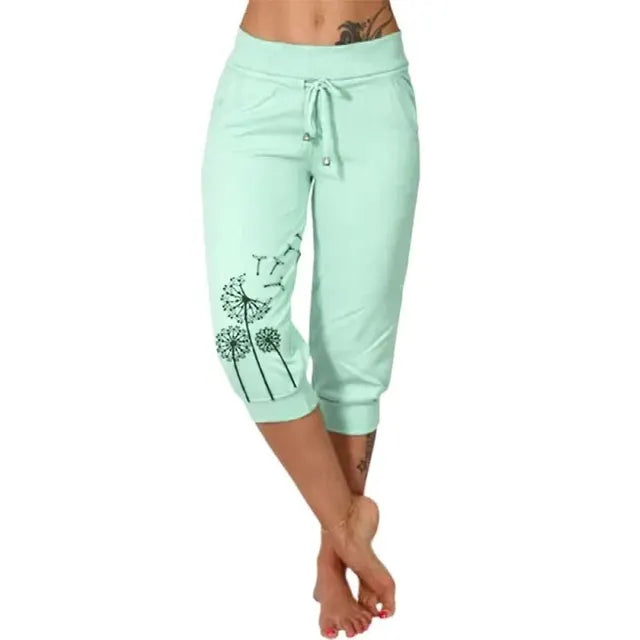Elisa | Comfortabele Zomer broek Drie-Kwarts lang