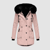 Eira | Warme Winterjas met Stijlvolle Capuchon en Zakken