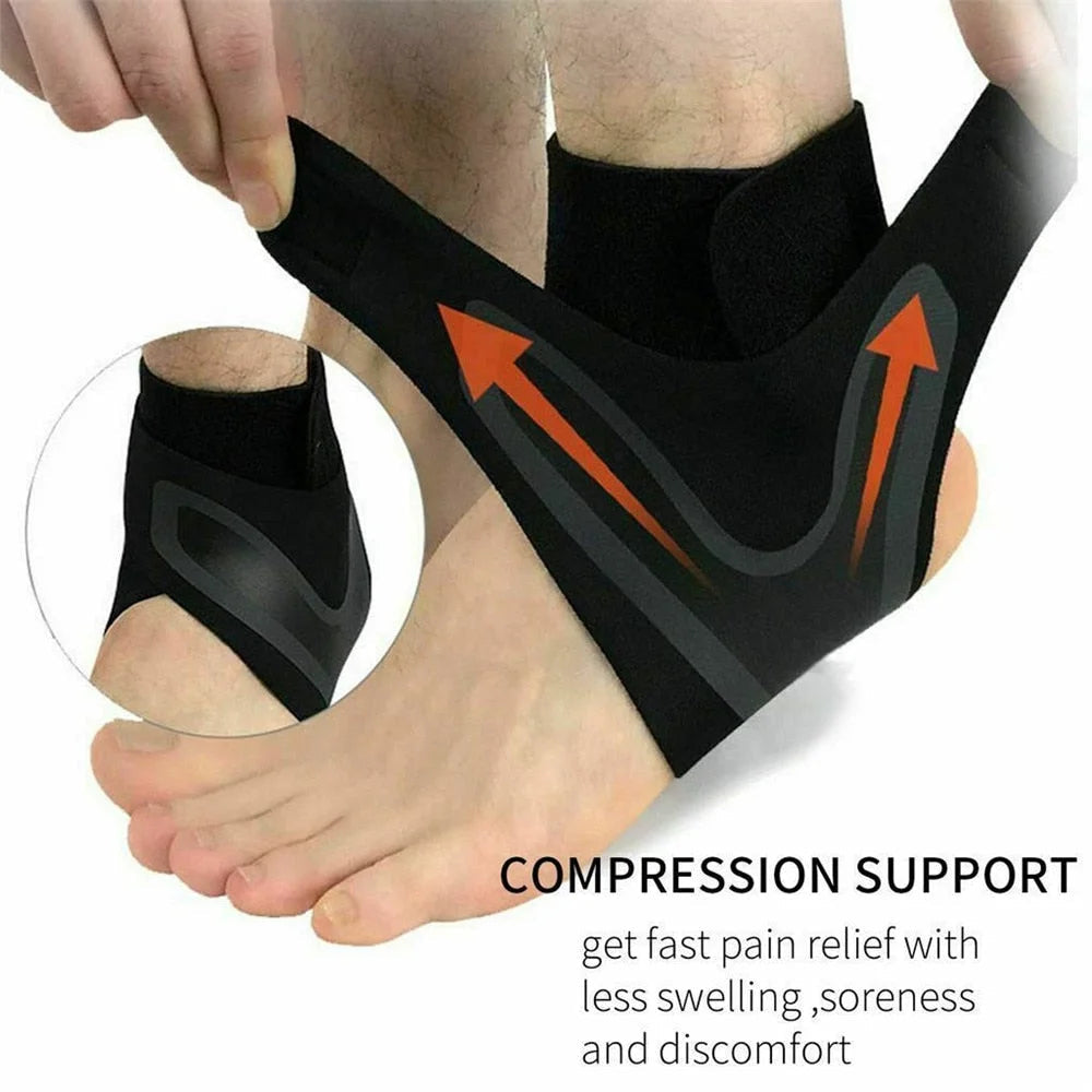 Plantar Ankle X Wrap Brace Ondersteuning Compressiekous 2