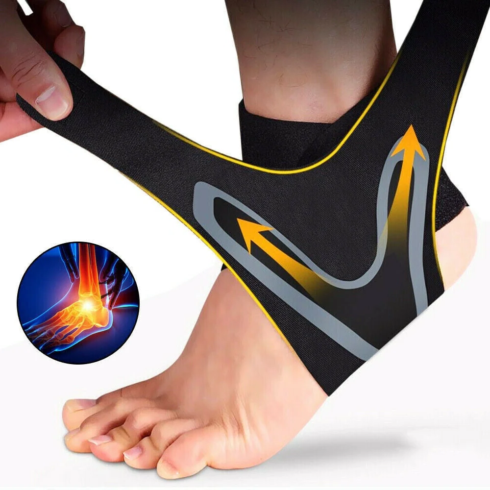 Plantar Ankle X Wrap Brace Ondersteuning Compressiekous 6