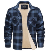 Dennis - Varm ternet cardigan med knapper