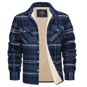 Dennis - Varm ternet cardigan med knapper