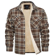 Dennis - Varm ternet cardigan med knapper