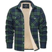 Dennis - Varm ternet cardigan med knapper