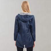 Regenjas met capuchon voor dames | Lang 3