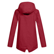 Regenjas met capuchon voor dames | Waterdicht 2
