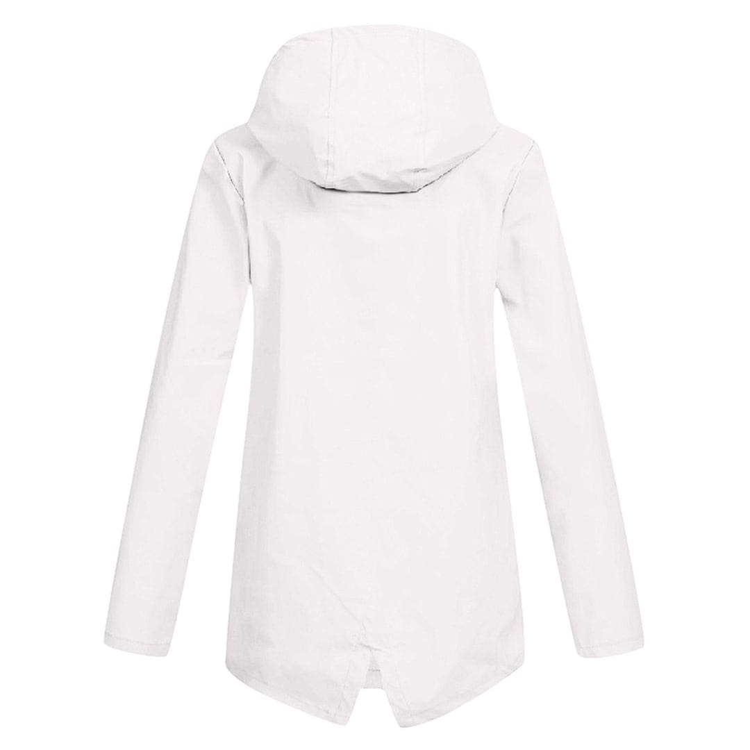Regenjas met capuchon voor dames | Waterdicht 4