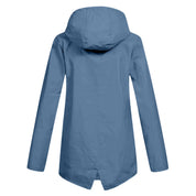 Regenjas met capuchon voor dames | Waterdicht 8