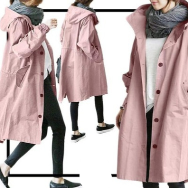 Regenjas voor dames | Met knoopsluiting aan de voorkant 10