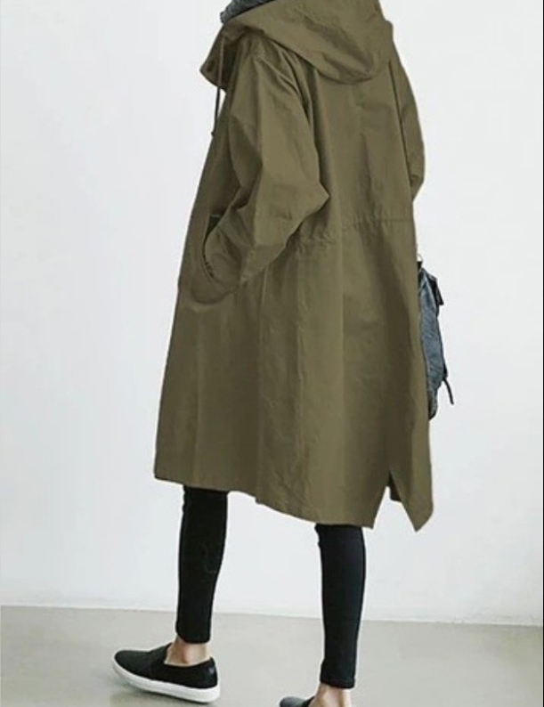 Regenjas voor dames | Met knoopsluiting aan de voorkant 7
