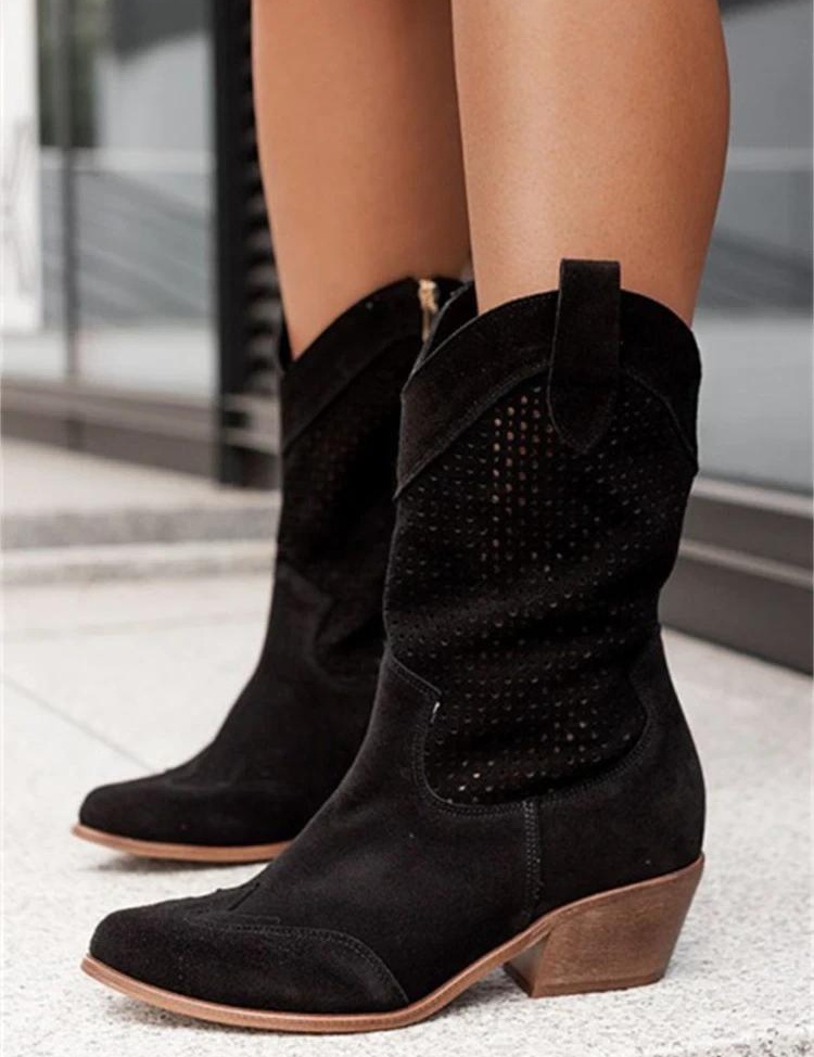 Reverie - Elegante en Comfortabele Ademende Cowboylaarzen