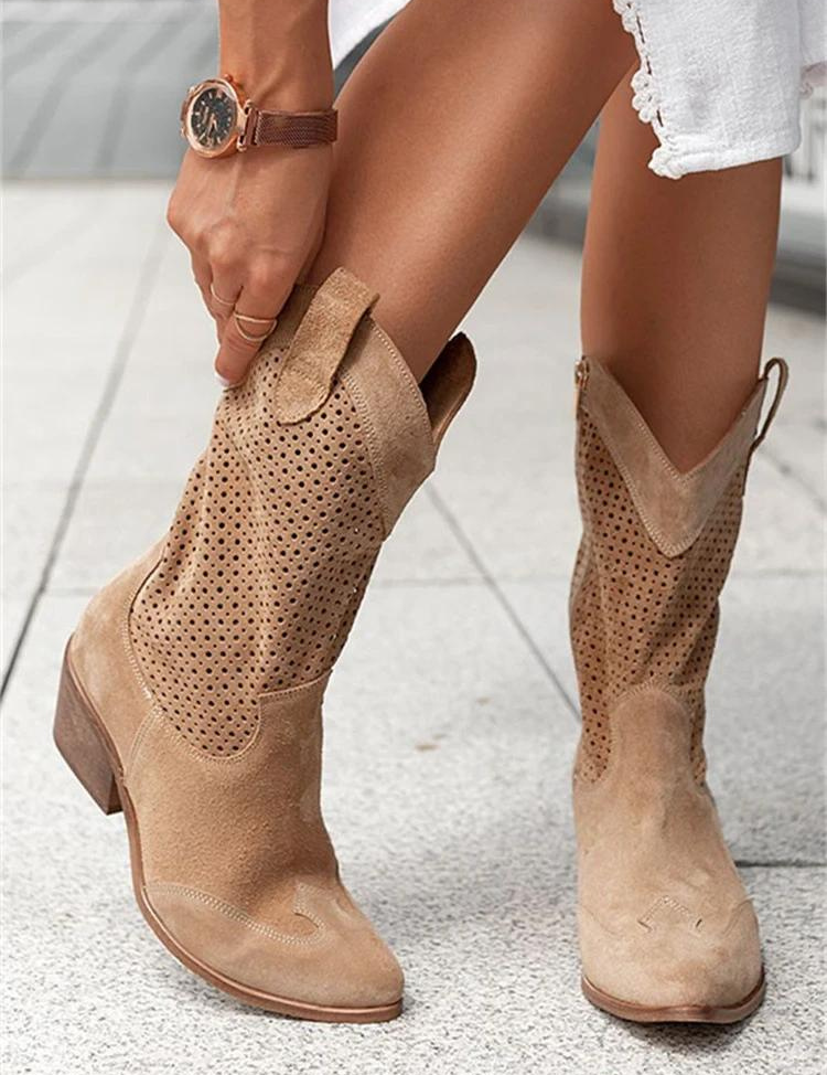 Reverie - Elegante en Comfortabele Ademende Cowboylaarzen