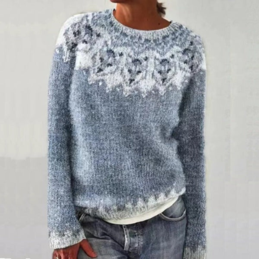 Rineke | Warme herfst casual trui voor dames | Gebreid 0