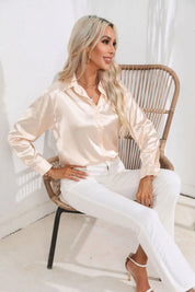 Selma | Satijnen Blouse Dames