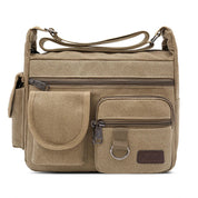 Max | Canvas Messenger Schoudertas