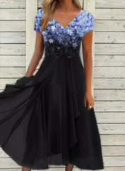 ARIANNE | Glamoureuze Chiffon Avondjurk