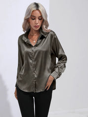 Selma | Satijnen Blouse Dames