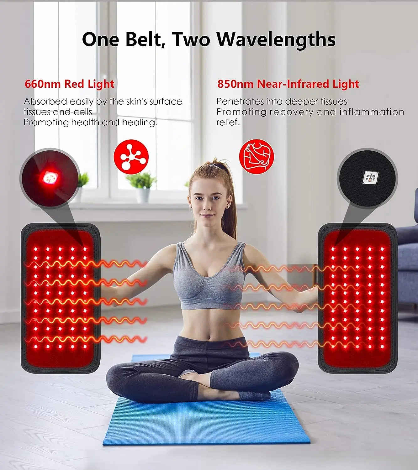Fitbelt - Back & Taille Red Light Therapy-4