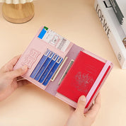 Linda | RFID blokkering paspoortkaarthouder reisset wallet