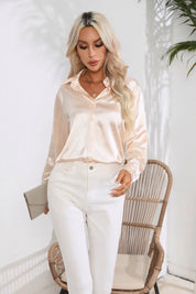 Selma | Satijnen Blouse Dames