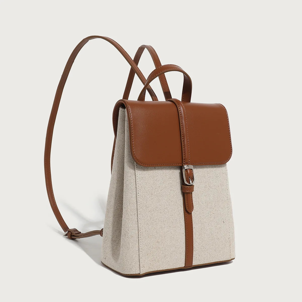 Ella | Preppy Canvas Rugzak voor Dames - Stijlvol & Duurzaam