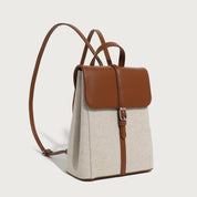 Ella | Preppy Canvas Rugzak voor Dames - Stijlvol & Duurzaam