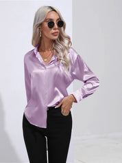 Selma | Satijnen Blouse Dames