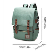 Allen | Vintage Casual School Reizen Laptop Rugzak