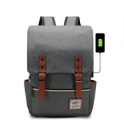 Allen | Vintage Casual School Reizen Laptop Rugzak