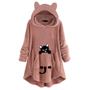 Ella | Comfortabele Hoodie met Kattenoren